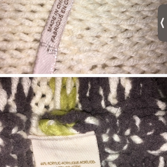 Free People Cream and Gray Knit Cardigan - Picture 4 of 4